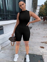 Women's Casual Suit Sleeve Slim Fit High Waist Sports Jumpsuit