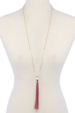 Tassel Pendant Necklace