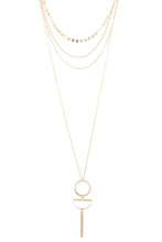 Metal Layered Necklace
