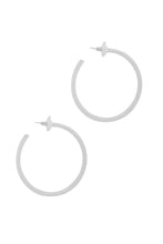 Trendy Fashion 2 Inch Open Hoop Earring