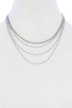 4 Layer Metal Necklace