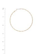 Metal Hoop Earring
