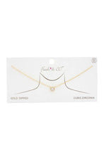 Rhinestone Charm Necklace