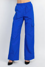 High-rise Cargo Parachute Pants