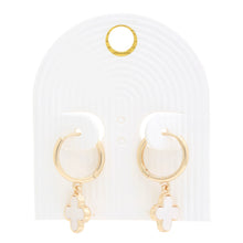 Moroccan Shape Hoop Earring