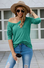 Women's Fashion Casual Solid Color V Neck Tops