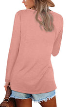 Women's Fashion Casual Solid Color V Neck Tops