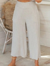 Vintage Sleeveless Cotton Pants Set