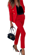 New Solid Color Fashion Two-Piece Suit