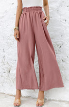 High Waist Skinny Straight Casual Wide Leg Pants