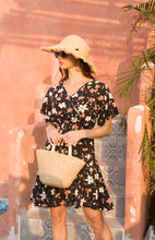 Leopard Print V-Neck Summer Dress