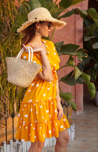 Leopard Print V-Neck Summer Dress