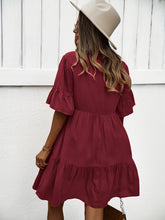 Women's spring and summer temperament casual solid color sexy dress