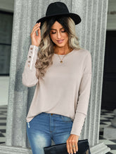 Women's Knitted Dropped Shoulder Blouse