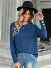 Women's Knitted Dropped Shoulder Blouse