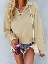 Women's fashion solid color long sleeved sweater top