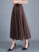 Women's Chiffon Woven A-Line Skirt