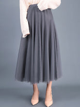 Women's Chiffon Woven A-Line Skirt