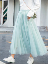 Women's Chiffon Woven A-Line Skirt