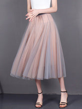 Women's Chiffon Woven A-Line Skirt