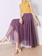 Women's Chiffon Woven A-Line Skirt