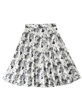 Women's Waist Casual Short A-Line Skirt