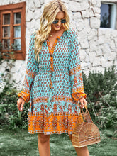 Bohemian Print Vacation Dress for Women