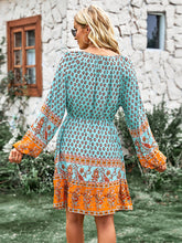 Bohemian Print Vacation Dress for Women