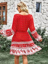 Bohemian Print Vacation Dress for Women