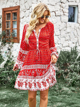 Bohemian Print Vacation Dress for Women