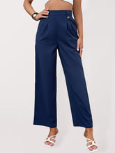 High-Waist Wide Leg Leisure Pants