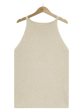 Women's Solid Color Loose Halter Knit Vest