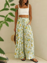 Leisure style spring-summer woven knit pants with slant pockets