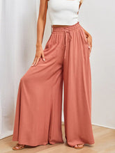 Leisure Spring-Summer Self Design Polyester Pants