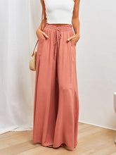 Leisure Spring-Summer Self Design Polyester Pants