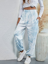 Women's Casual Tie-Dye Elastic Waist Sweatpants