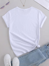 Women's Spring-Summer Slight Elasticity Knit T-shirt