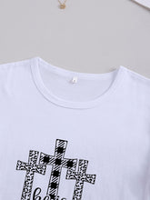 Women Religious Graphic Cross T-Shirt