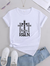 Women Religious Graphic Cross T-Shirt