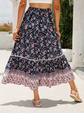 Maxi Cotton Bohemian Beach Resort Skirt