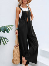 Women's Solid Color Casual Bib Trousers
