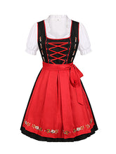 Traditional Embroidered Lace-Up Party Dress