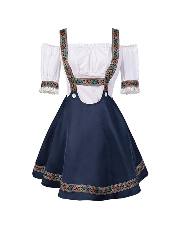 Halloween carnival costume German beer festival costume Bavaria women's clothing