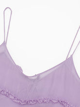 Women's Sheer Layered Embellished Camisole Top Camisole