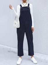 Women's Self Design Woven Jumpsuit Overalls