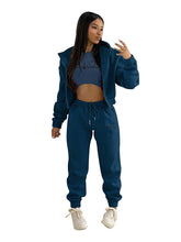 Women’s Casual Leisure Two-Piece Jogger Set