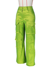 Women's casual multi-pocket cargo trousers