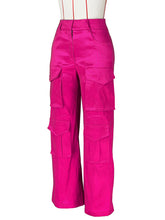 Women's casual multi-pocket cargo trousers