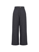 New Women's Corduroy Patch Pocket Casual Pants