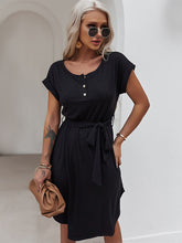 women's casual short sleeve knitted dress